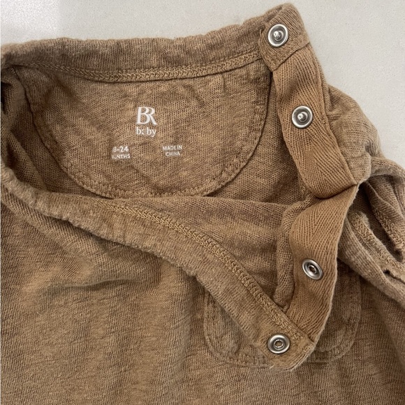 Banana Republic Baby Linen Tank- Camel, 18-24m - Picture 5 of 6